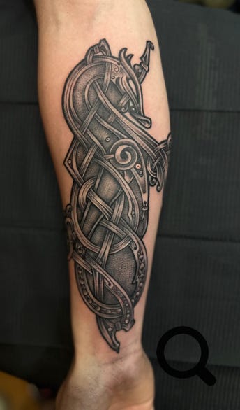 Wikinger Tattoo 61