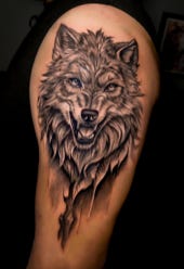 Wolf Tattoo